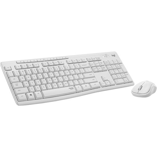 Teclado Italiano Raton Logitech Mk Silent Rf Inal Mbrico Qwerty