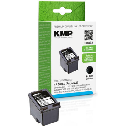 kmp-patrone-hp-f6u68ae-nr302xl-negro-550-s-h168bx-refilled