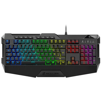 teclado-gaming-aleman-sharkoon-skiller-sgk4-negro