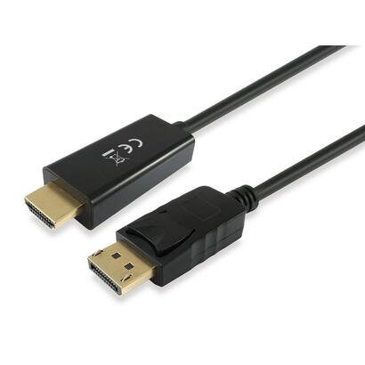 equip-cable-displayport-a-hdmi-macho-macho-5m-negro