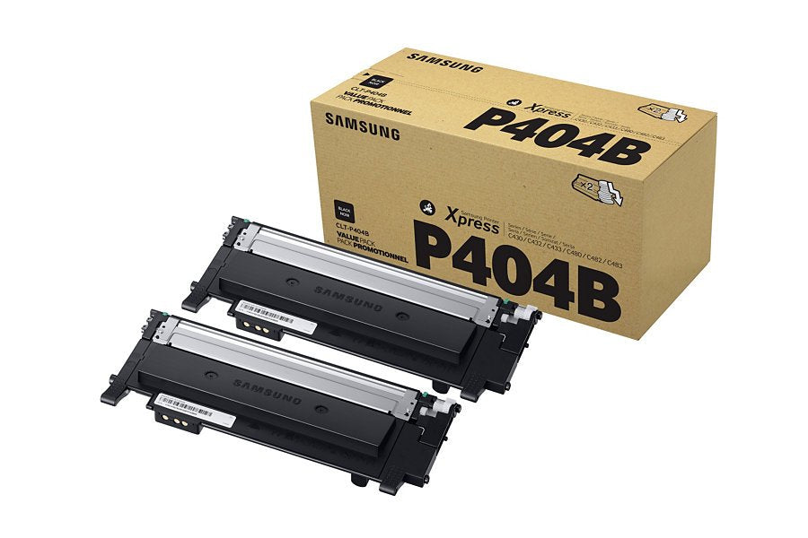 EAN 8806088310992 - Samsung CLT-P404B cartucho de tóner 2 pieza(s) Original Negro imagen 1