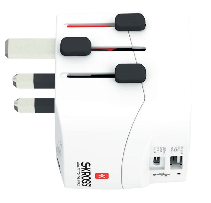 EAN 7640166323617 - Skross 1.302472 adaptador de enchufe eléctrico Universal Blanco imagen 3