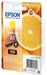 EAN 8715946626253 - Epson Oranges C13T33444022 cartucho de tinta 1 pieza(s) Original Rendimiento estándar Amarillo imagen 1