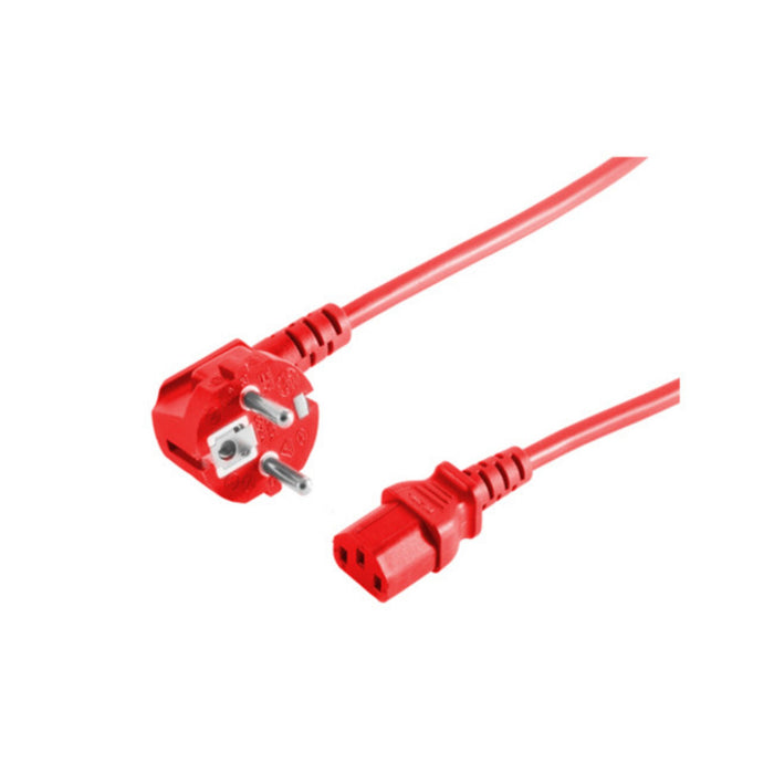 EAN 4017538112675 - S/CONN maximum connectivity 09-05184 cable de transmisión Rojo 1,8 m CEE7/7 C13 acoplador imagen 1