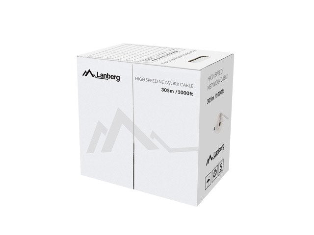 EAN 5901969427394 - Lanberg LCU6-12CU-0305-S cable de red Gris 305 m Cat6 U/UTP (UTP) imagen 1