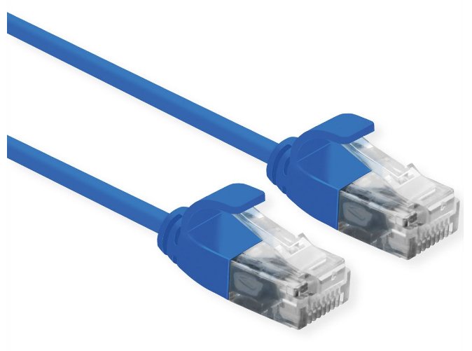 EAN 7630049615168 - ROLINE 21.15.3942 cable de red Azul 0,5 m Cat6a U/UTP (UTP) imagen 1