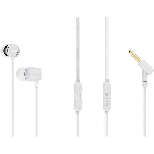 EAN 8435256900323 - Aiwa ESTM-30WT auricular y casco Auriculares Alámbrico Dentro de oído Llamadas/Música/Deporte/Uso diario  imagen 2