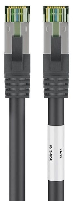 EAN 4040849667190 - Goobay 66719 cable de red Negro 0,25 m Cat8.1 S/FTP (S-STP) imagen 3