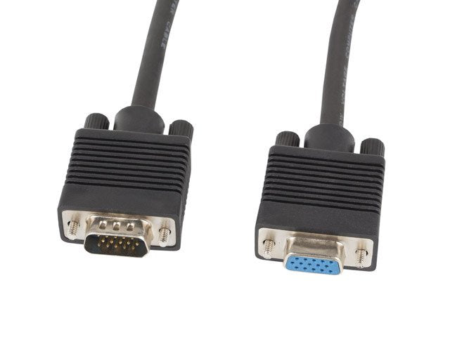 EAN 5901969428773 - Lanberg CA-VGAC-10CC-0050-B+ cable VGA 5 m VGA (D-Sub) Negro imagen 1