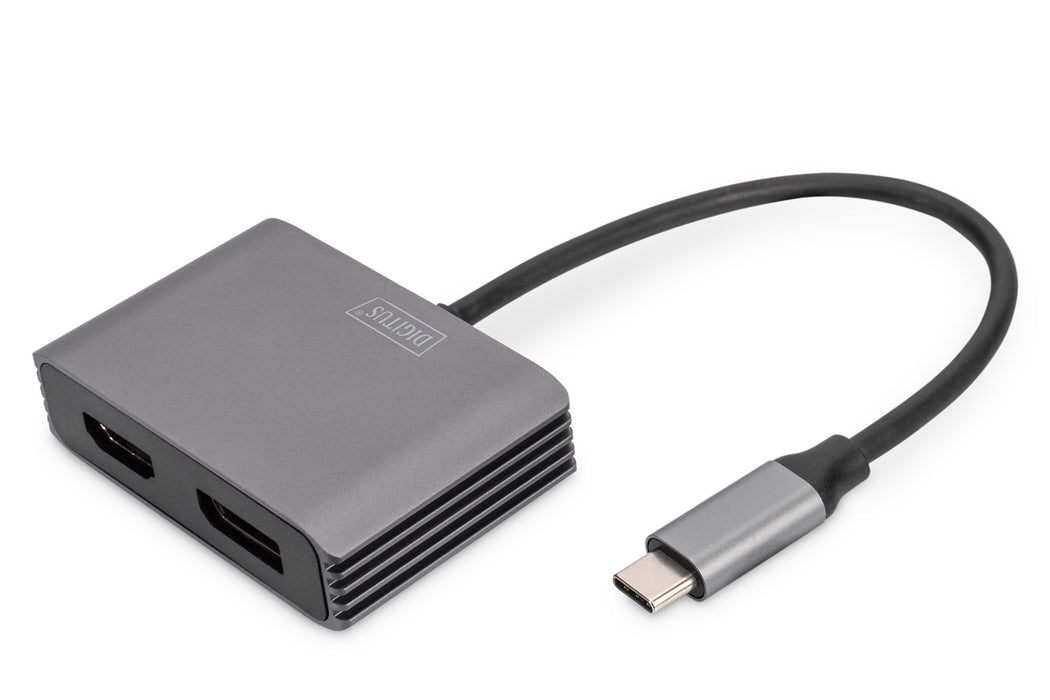 EAN 4016032478751 - Digitus DA-70826 Adaptador gráfico USB 4096 x 2160 Pixeles Gris imagen 1