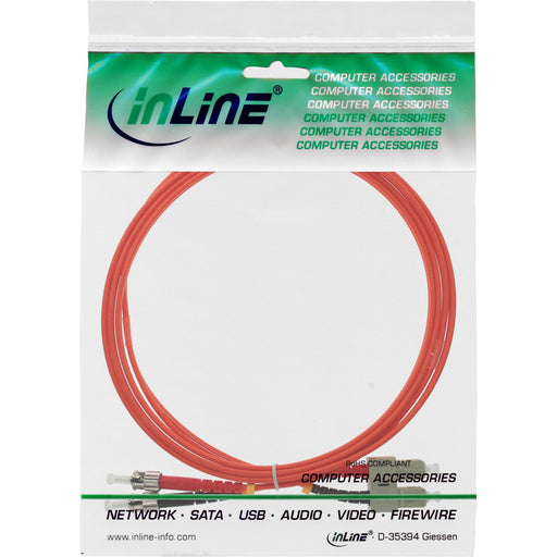 EAN 4043718006991 - InLine 82515 Cable de fibra óptica e InfiniBand 15 m 2x SC 2x ST Naranja imagen 2