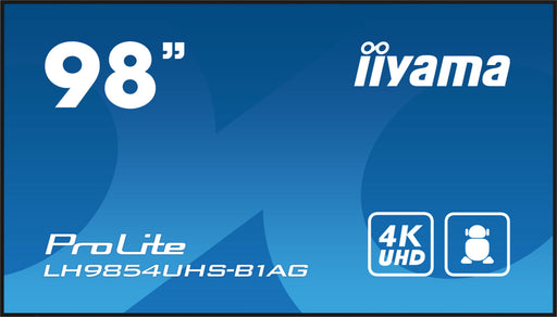 EAN 4948570121823 - iiyama LH9854UHS-B1AG pantalla de señalización Pantalla plana para señalización digital 2,48 m (97.5") LC imagen 2