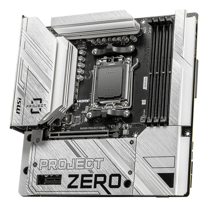 EAN 4711377126649 - MSI B650M PROJECT ZERO placa base AMD B650 Zócalo AM5 micro ATX imagen 4