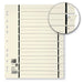 EAN 4002030013476 - Oxford 400004671 divisor Cartón Beige 10 pieza(s) imagen 1
