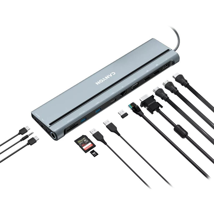 EAN 5291485008918 - Canyon DS-90 USB 3.2 Gen 1 (3.1 Gen 1) Type-C Gris imagen 4