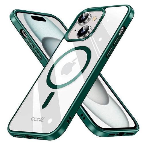 EAN 8434847074085 - COOL Accesorios COOL funda para teléfono móvil 15,5 cm (6.1") Verde, Transparente imagen 2