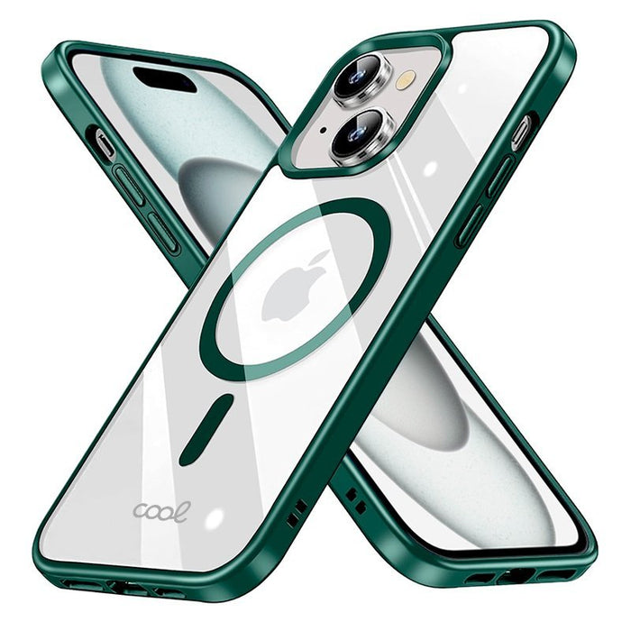 EAN 8434847074085 - COOL Accesorios COOL funda para teléfono móvil 15,5 cm (6.1") Verde, Transparente imagen 2