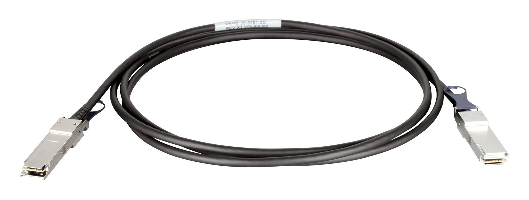 EAN 0790069390173 - D-Link QSFP+, 1m Cable de fibra óptica e InfiniBand QSFP+ Negro imagen 1