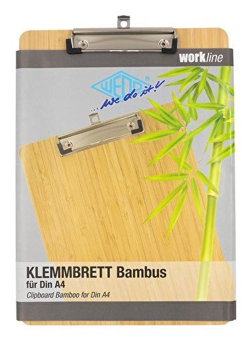 EAN 4003801872315 - Wedo 57 4504 portapapel A4 Bamboo Marrón imagen 2