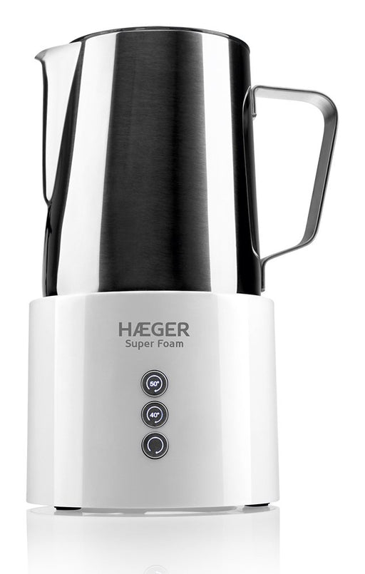 EAN 5608475041211 - Haeger Super Foam Calentador/espumador de leche automático Blanco, Acero inoxidable imagen 1