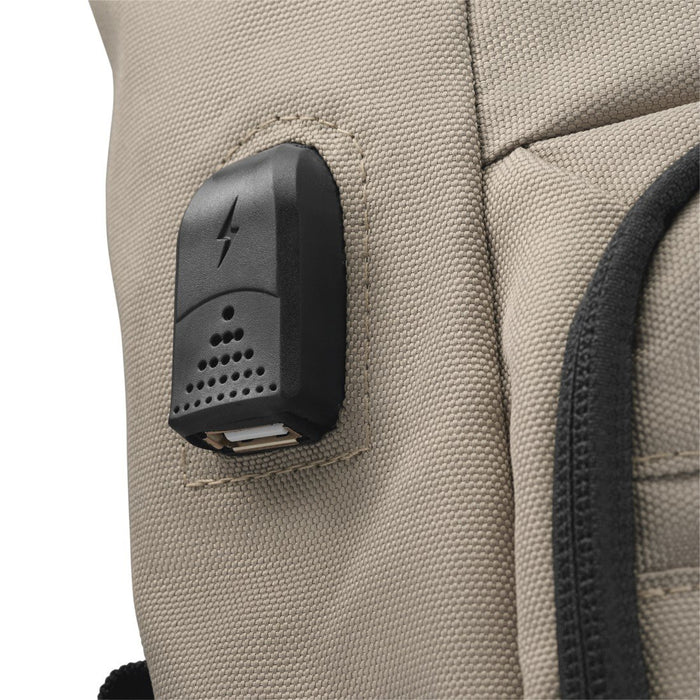 EAN 4047443499929 - Hama Terra 39,6 cm (15.6") Mochila Beige, Negro imagen 6