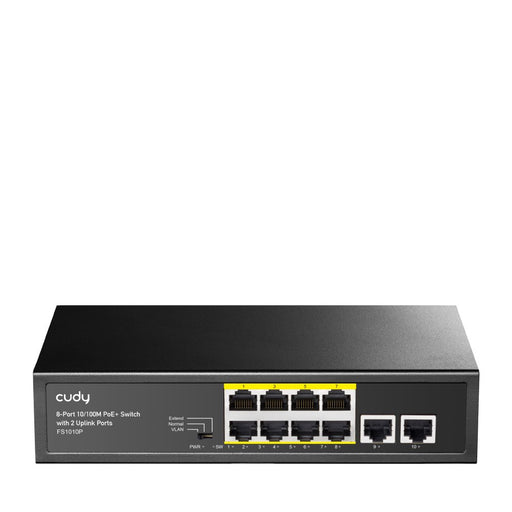 EAN 6971690790974 - Cudy FS1010P switch Fast Ethernet (10/100) Energía sobre Ethernet (PoE) Negro imagen 1