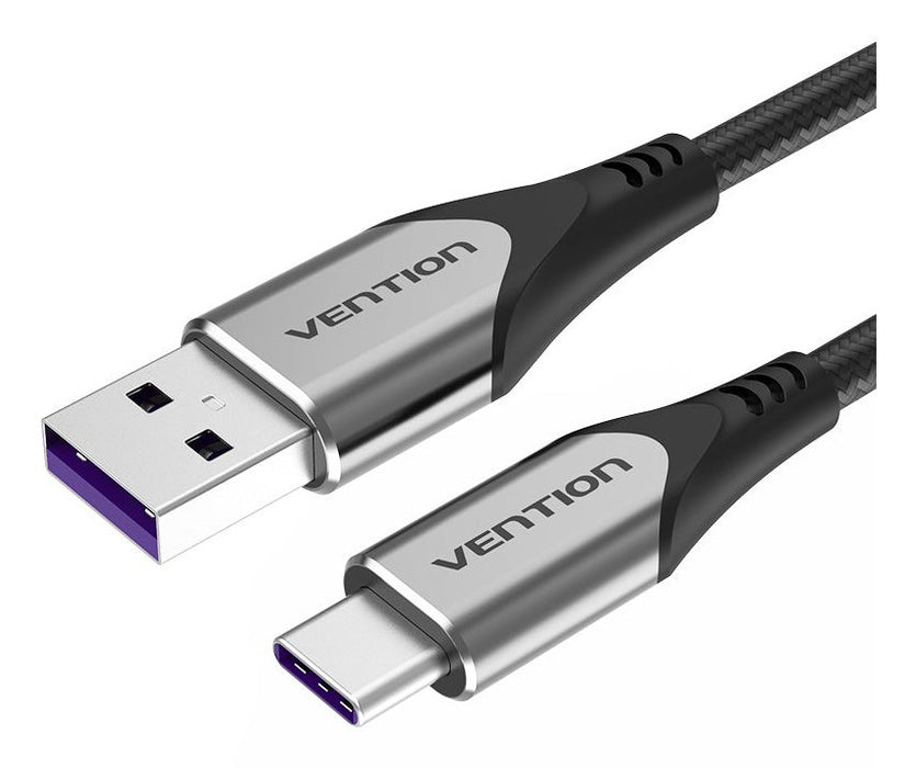 EAN 6922794747166 - Vention COFHI cable USB USB 2.0 2 m USB C USB A 0,48 Gbit/s Negro, Gris imagen 1