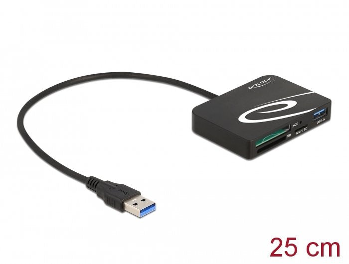 EAN 4043619917563 - DeLOCK 91756 lector de tarjeta Negro imagen 1