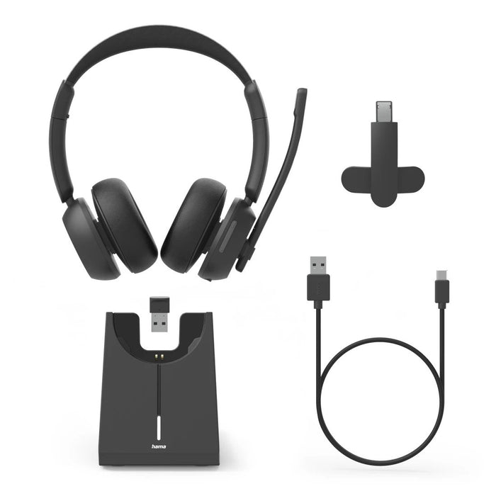 EAN 4047443542243 - Hama BT-800 Auriculares Inalámbrico y alámbrico Diadema Oficina/Centro de llamadas USB Tipo C Bluetooth B imagen 5