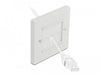 EAN 4043619664955 - DeLOCK 66495 placa de pared y cubierta de interruptor imagen 3