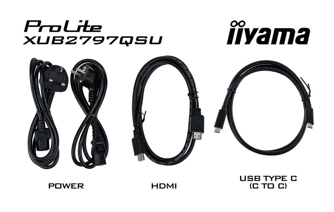 EAN 4948570125111 - iiyama ProLite XUB2797QSU-W2 pantalla para PC 68,6 cm (27") 2560 x 1440 Pixeles Quad HD LED Blanco imagen 14