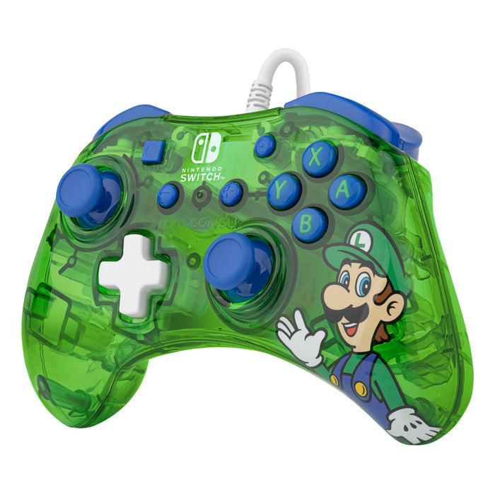 EAN 708056068486 - PDP Rock Candy: Luigi Lime Azul, Verde, Translúcido USB Gamepad Analógico/Digital Nintendo Switch, Nintend imagen 5