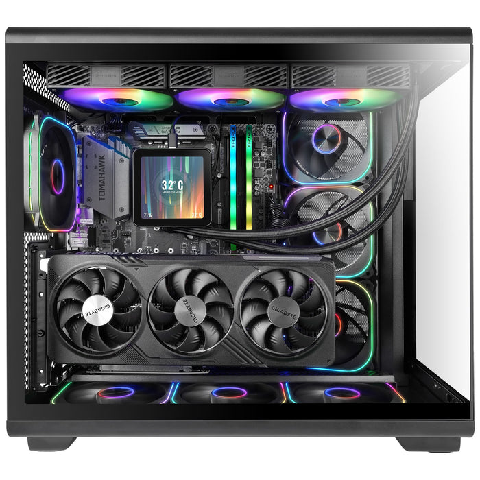 EAN 8435693115281 - Mars Gaming MCREVMAX carcasa de ordenador Midi Tower Negro imagen 6