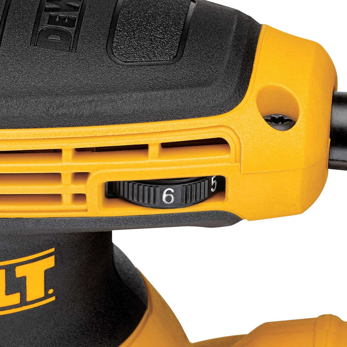 EAN 5035048553954 - DeWALT DWE6423-QS lijadora portátil Lijadora orbital 12000 OPM Negro, Amarillo 280 W imagen 21