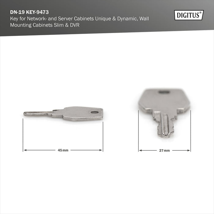 EAN 4016032320258 - Digitus DN-19 KEY-9473 accesorio de bastidor imagen 2