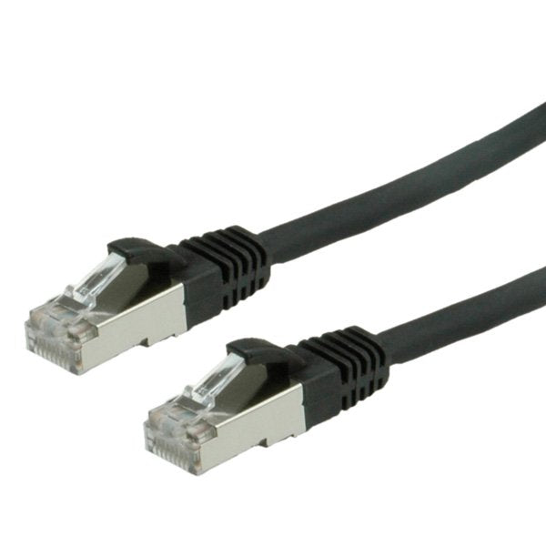 EAN 7611990113439 - VALUE S/FTP Patch Cord Cat.6, halogen-free, black, 0.5 m cable de red Negro imagen 1