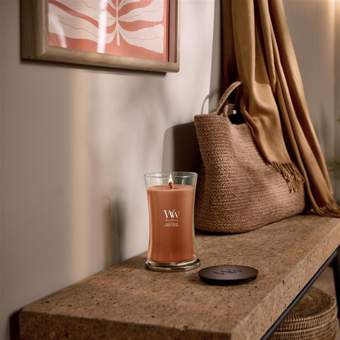 EAN 5038581179179 - WoodWick Pumpkin Praline vela Cilindro Calabaza Marrón 1 pieza(s) imagen 2