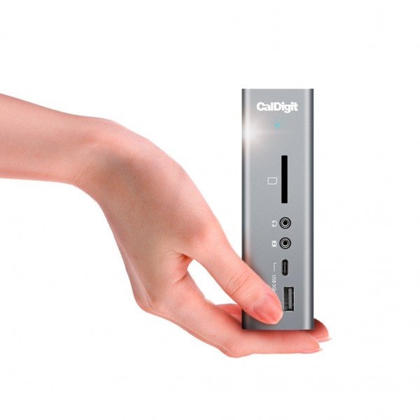 EAN 4712010086320 - CalDigit TS3 Plus Alámbrico Thunderbolt 3 Gris imagen 3