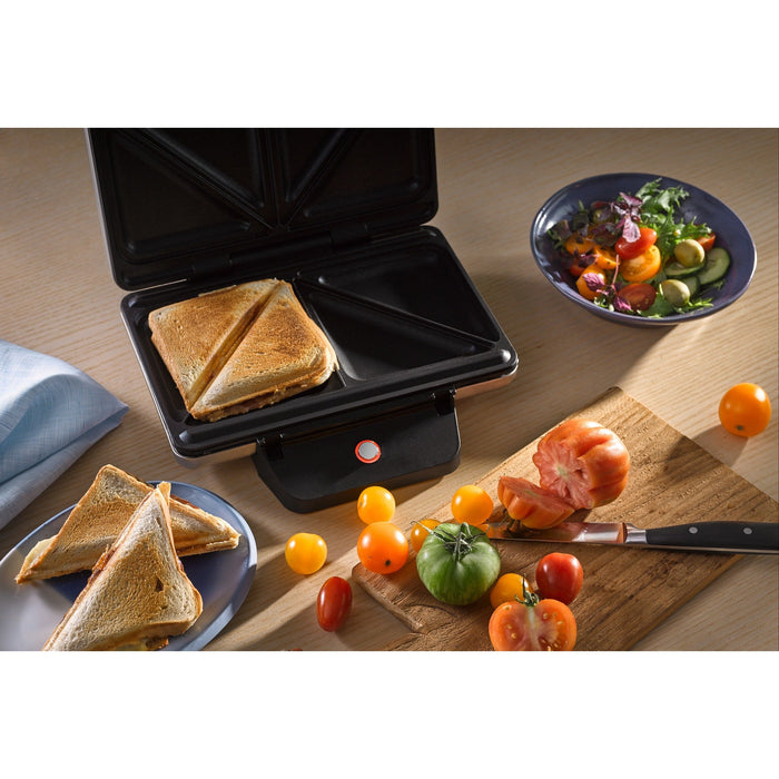 EAN 4211129128728 - WMF 0415150011 sandwichera 800 W Negro, Plata imagen 9