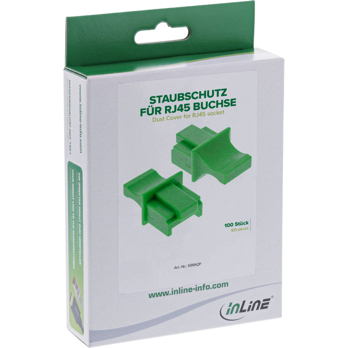 EAN 4043718188659 - InLine 59942F protector contra el polvo Verde imagen 4