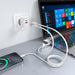 EAN 8435739905463 - AISENS ASCH-20W2P083-W cargador de dispositivo móvil Teléfono móvil, Smartphone, Cámara digital, Universa imagen 6