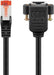 EAN 4040849656385 - Goobay 65638 cable de red Negro 2 m Cat6 S/FTP (S-STP) imagen 1