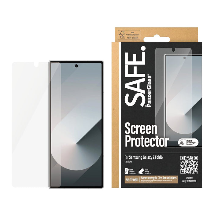 EAN 5715685002083 - PanzerGlass SAFE. by ® Screen Protector Samsung Galaxy Z Fold6 | Classic Fit Protector de pantalla 1 piez imagen 2