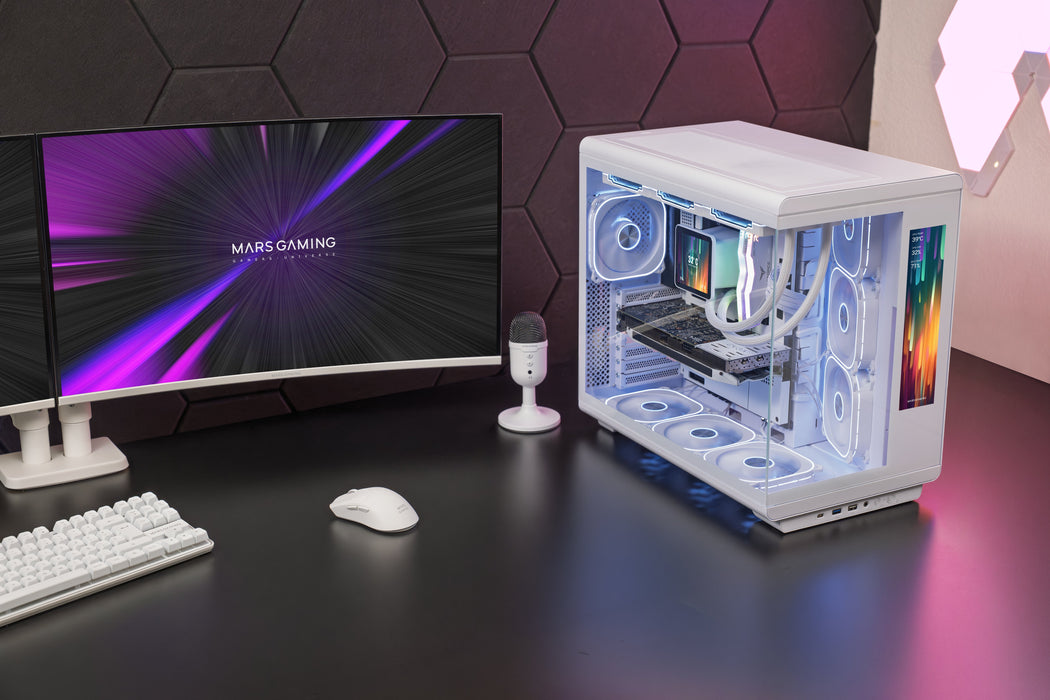 EAN 8435693115298 - Mars Gaming MCREVMAXW carcasa de ordenador Midi Tower Blanco imagen 15