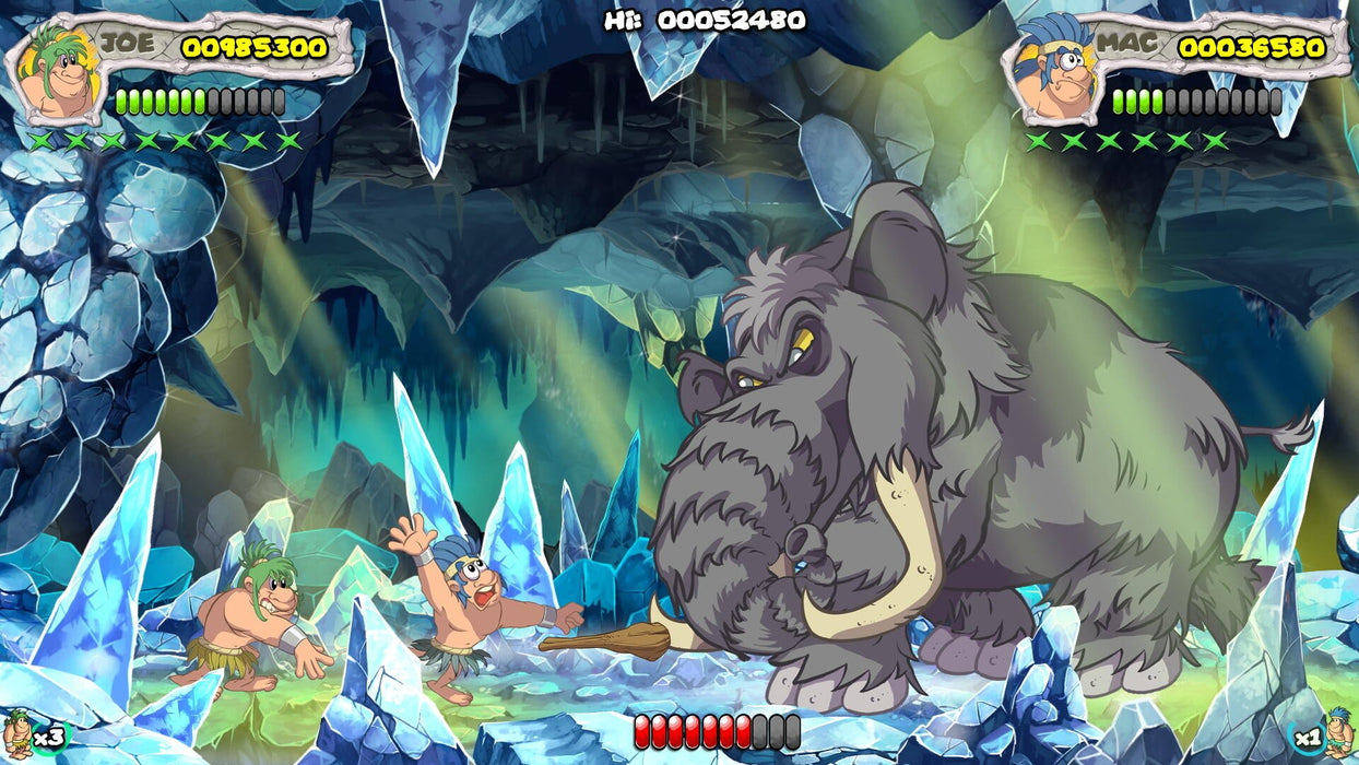 EAN 3701529501111 - Microids New Joe & Mac: Caveman Ninja - T-Rex Edition imagen 1