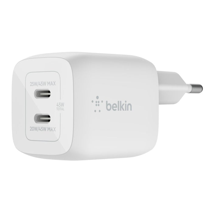EAN 0745883841073 - Belkin WCH011vfWH Portátil, Smartphone, Tableta Blanco Corriente alterna Carga rápida Interior imagen 1