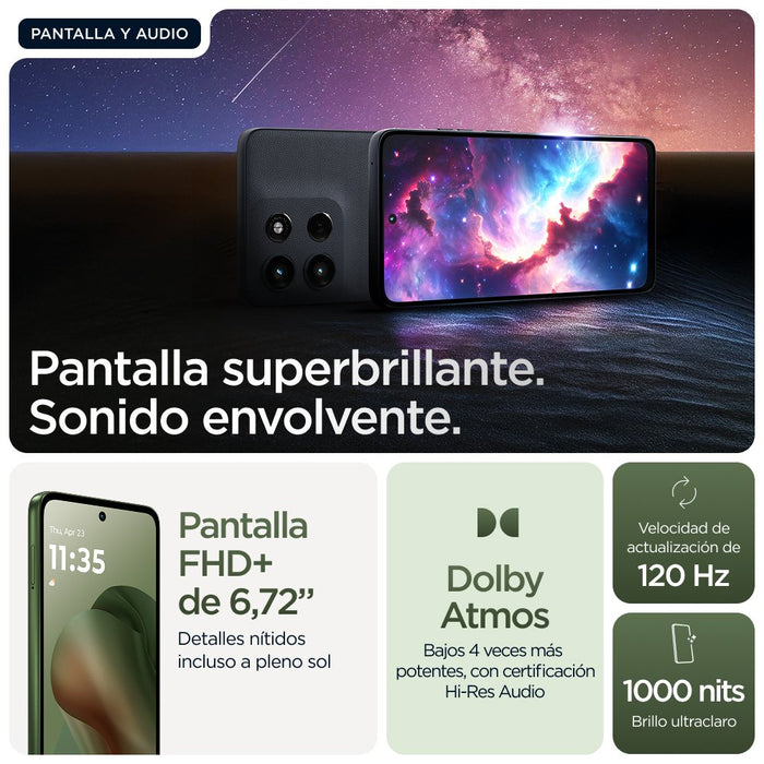 EAN 0840023292156 - Motorola moto g56 5G 17,1 cm (6.72") Ranura híbrida Dual SIM Android 15 USB Tipo C 8 GB 256 GB 5200 mAh V imagen 13