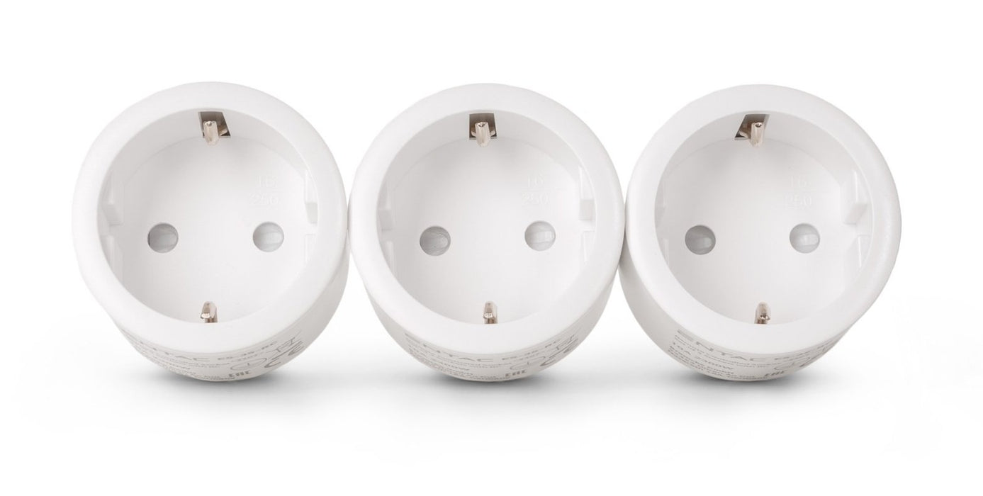 EAN 5999097996240 - Entac ES-3S-RC adaptador de enchufe eléctrico Blanco imagen 1
