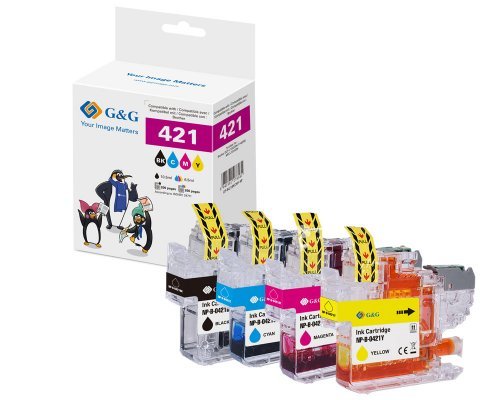 EAN 6941881278581 - G&G 20553 cartucho de tinta 4 pieza(s) Compatible Negro, Cian, Magenta, Amarillo imagen 1