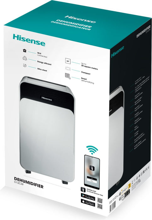 EAN 3838782695452 - Hisense D12CW 40 dB 180 W Blanco imagen 16